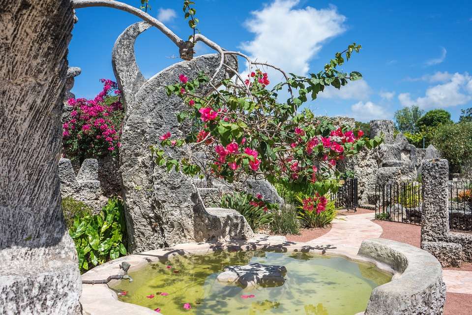 Κάστρο κοραλλιών στη Φλώριδα. παζλ online