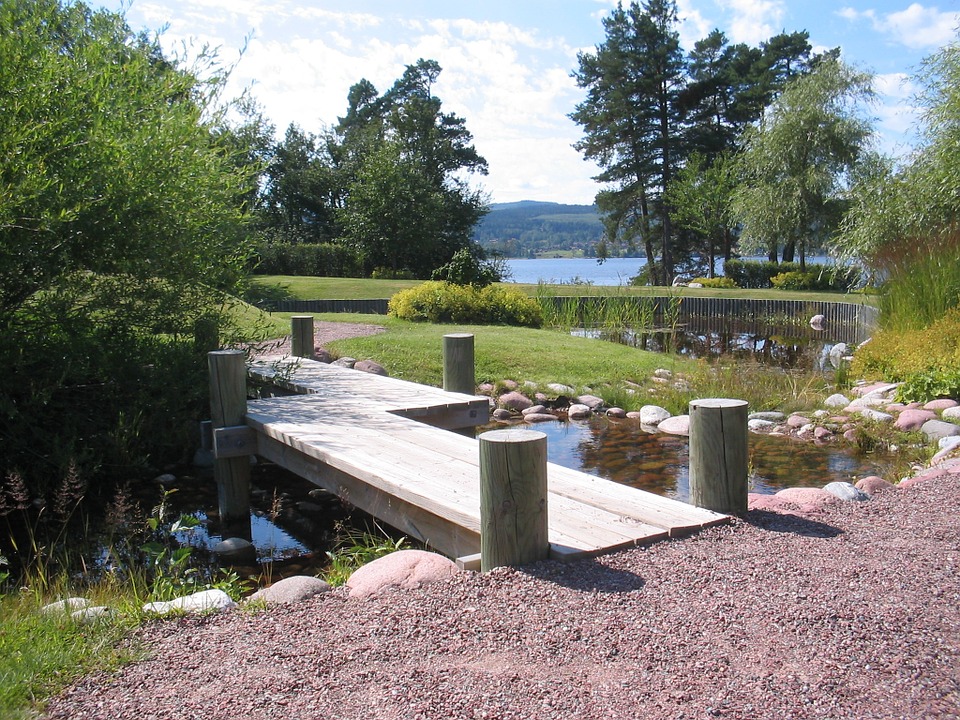 Парк в Швеция. онлайн пъзел
