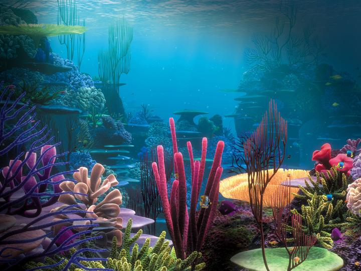 Unterwasserwelt. Puzzlespiel online