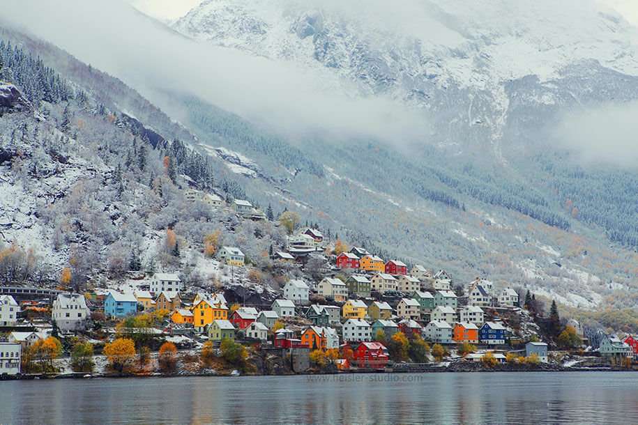 Noorwegen. online puzzel