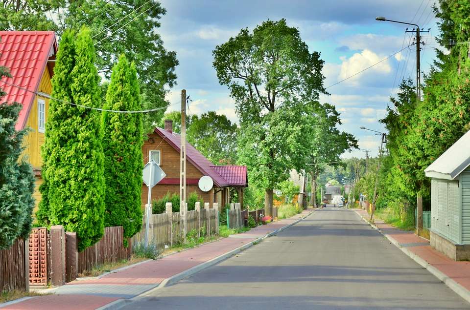 Suchowola dorp. legpuzzel online
