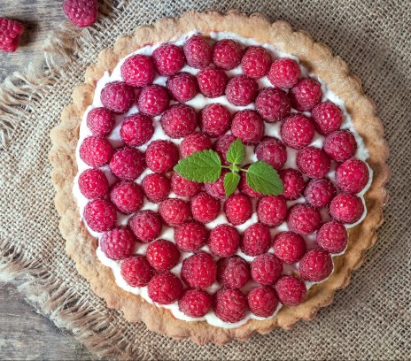 Tart with raspberries online puzzle