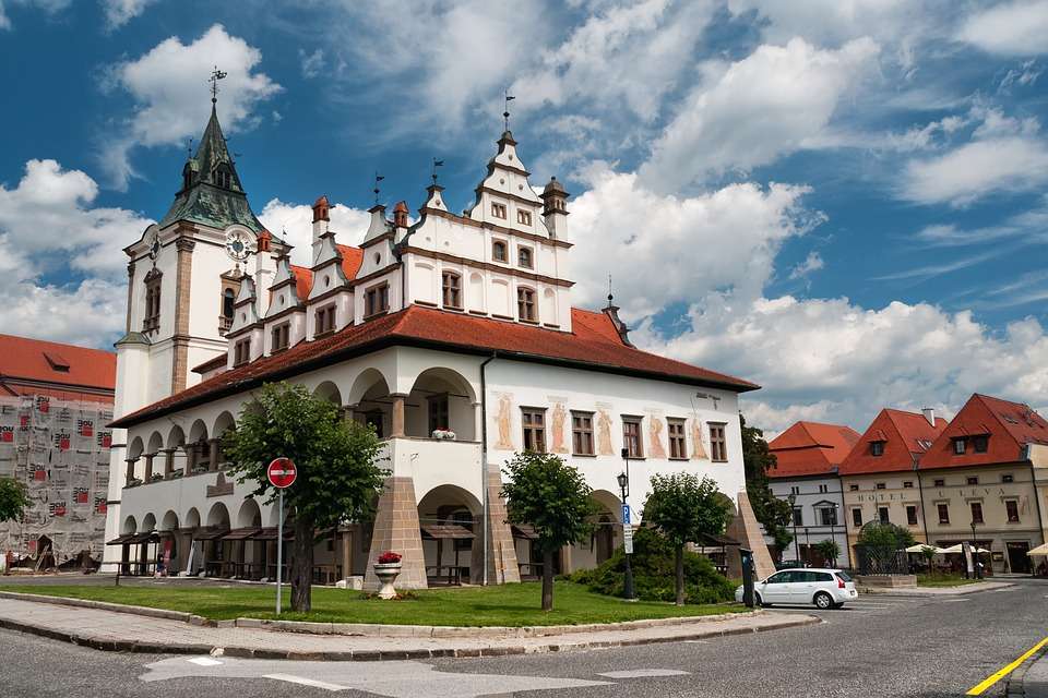 Levoca. Словакия. онлайн пъзел