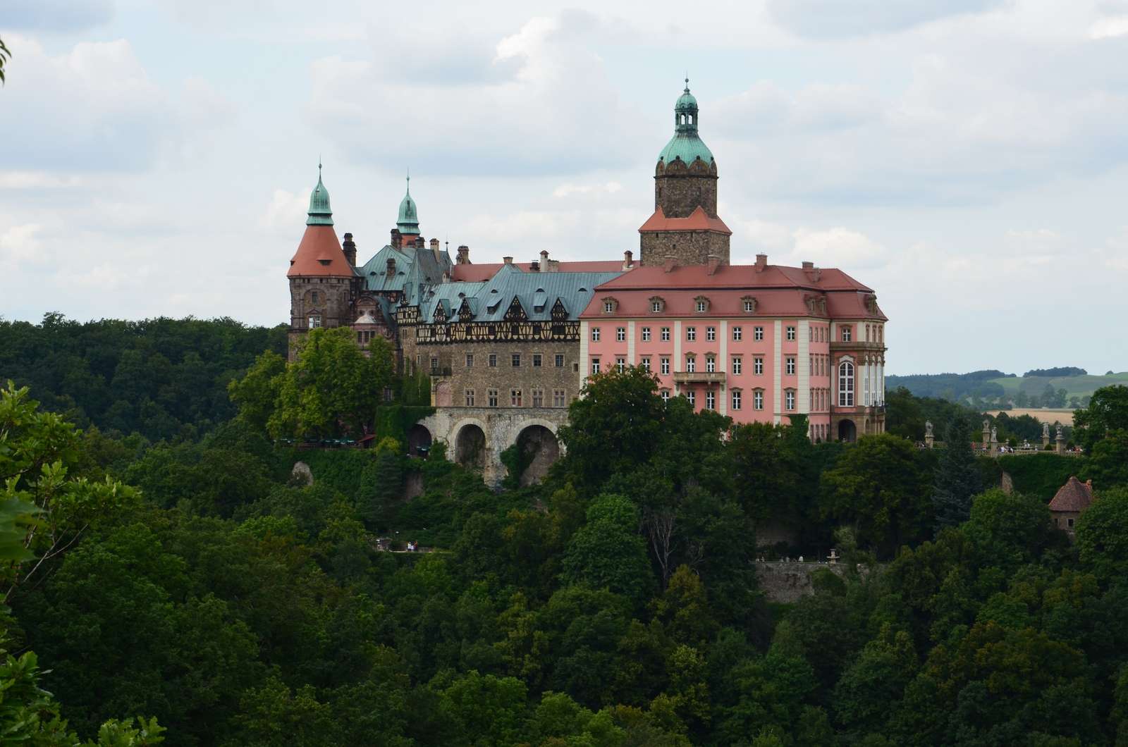Książ Castle puzzle online