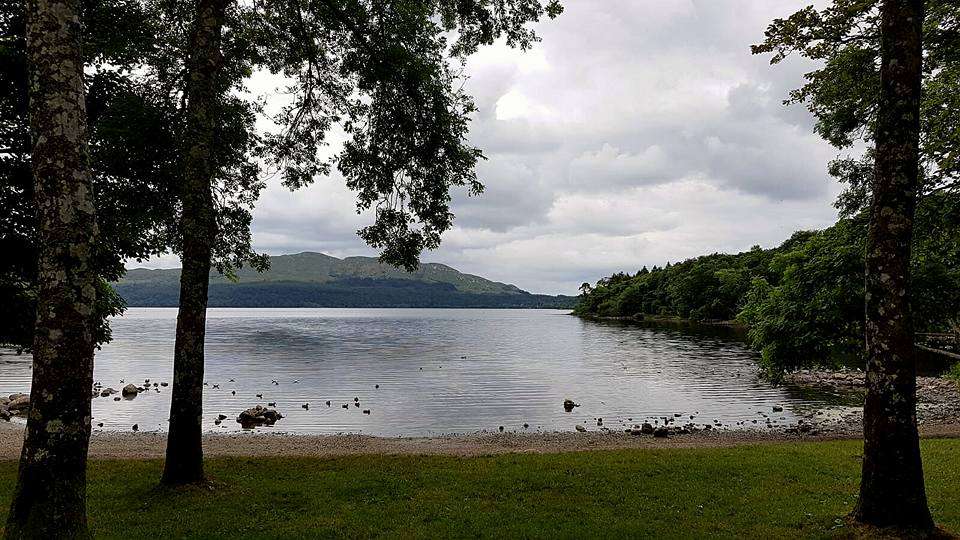 Μια λίμνη στην Ιρλανδία online παζλ
