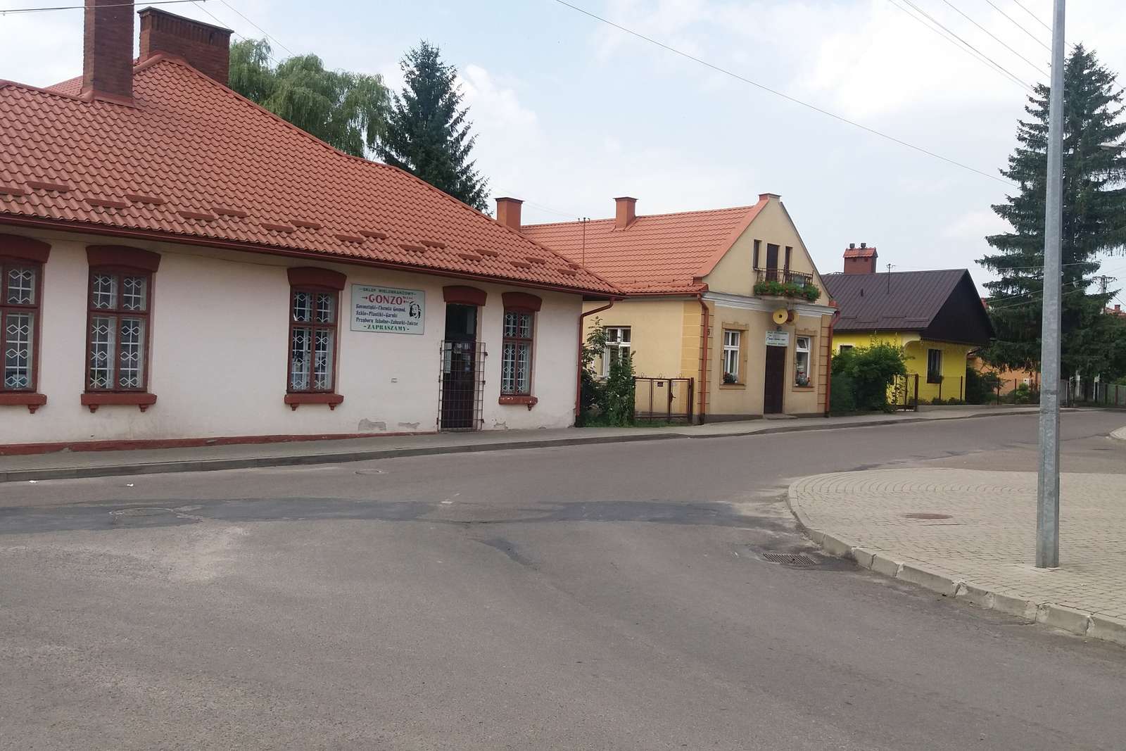 Straße in Dubiecko Online-Puzzle