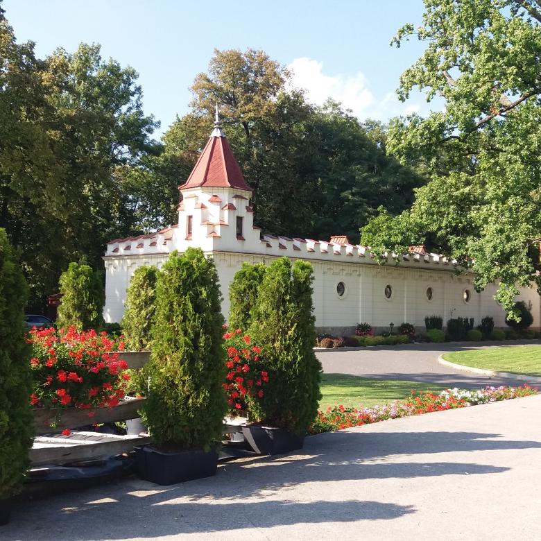 het paleis in Dubiecko online puzzel
