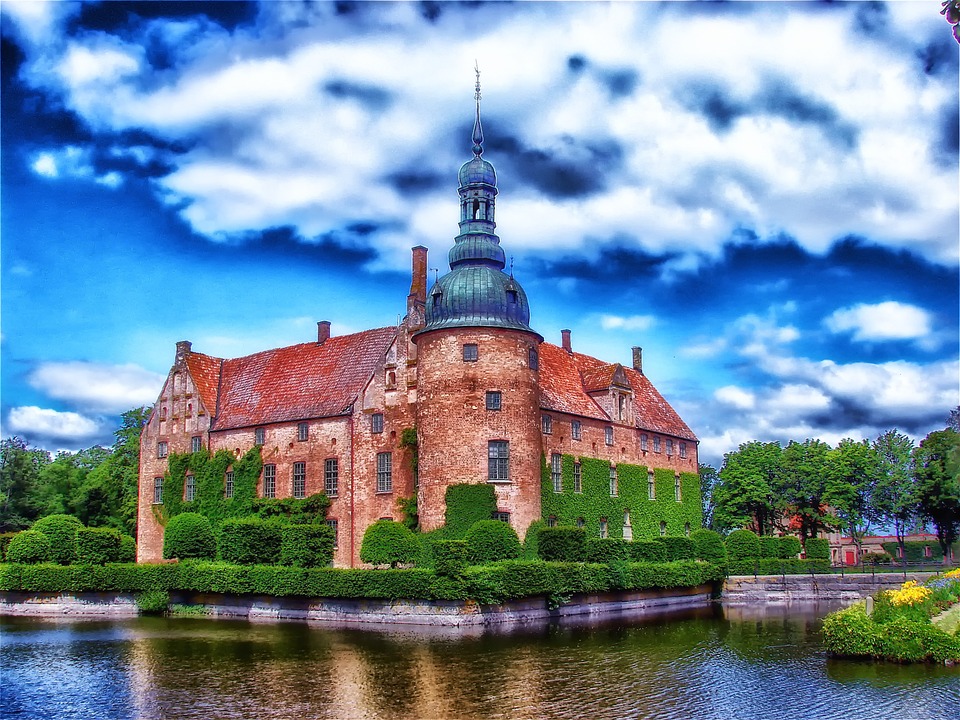 Κάστρο Vittskovle. Η Σουηδία. παζλ online