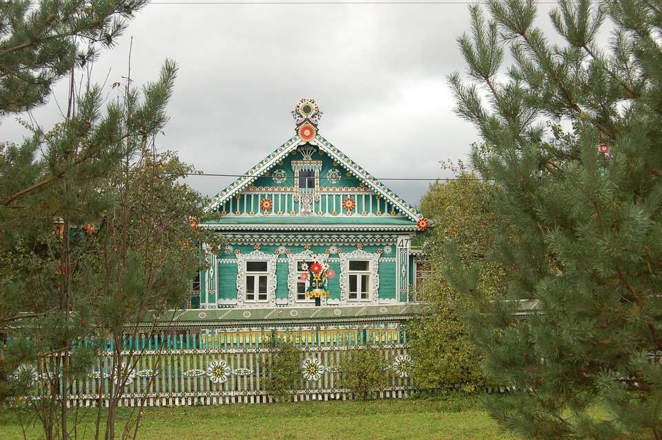 Orosz dacha. kirakós online