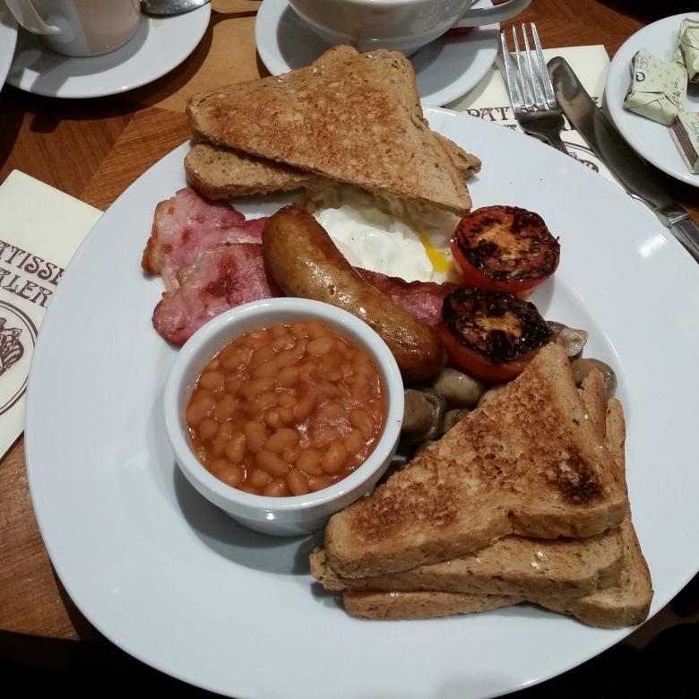 Frühstück in Schottland Online-Puzzle