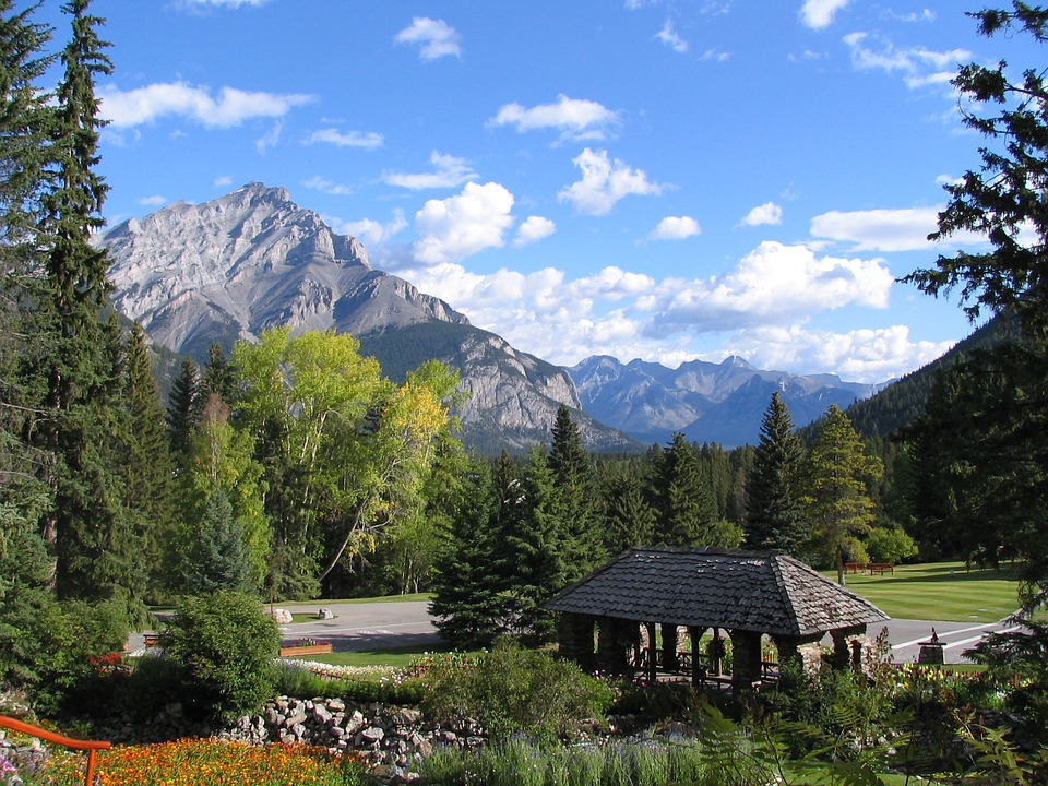 Banff National Park. pussel på nätet