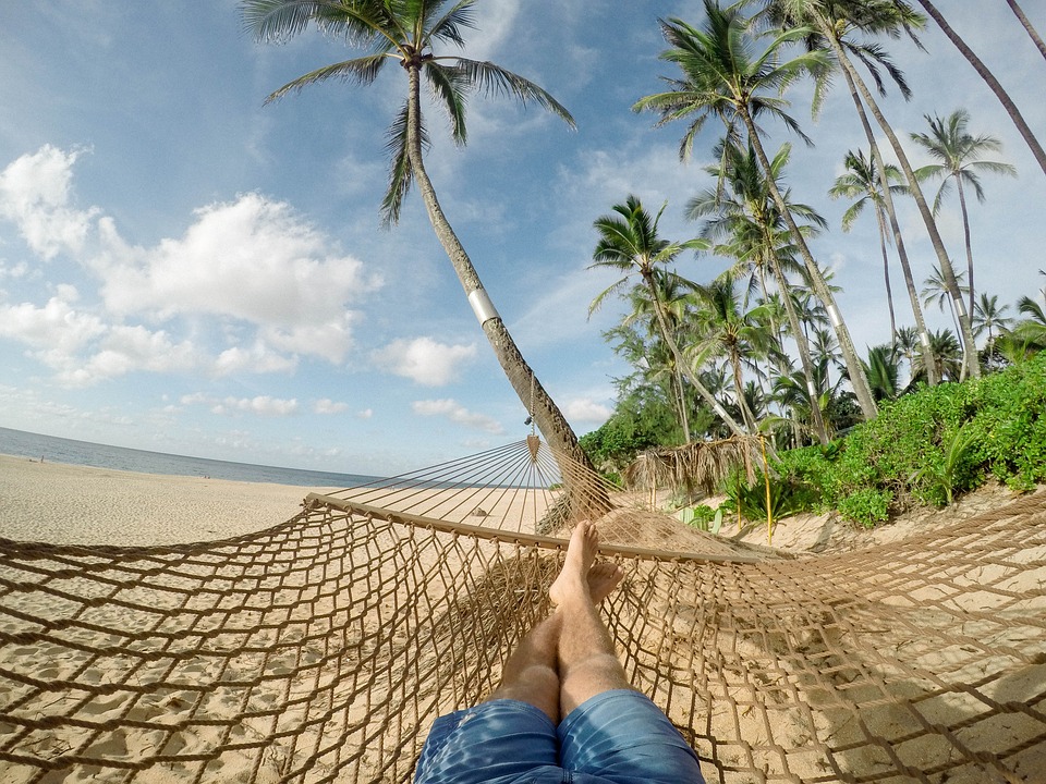 On the hammock. online puzzle