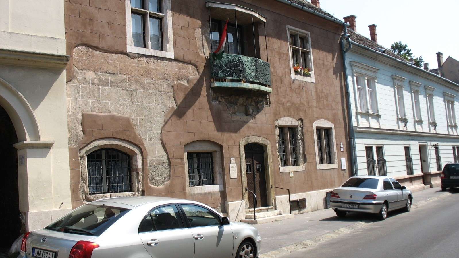 Uma rua em Budapeste. quebra-cabeças online