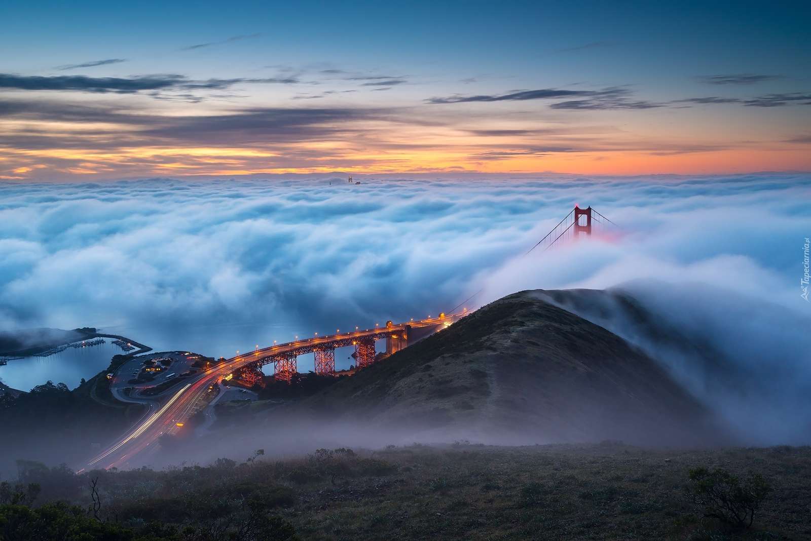 Golden Gate Bridge. Online-Puzzle