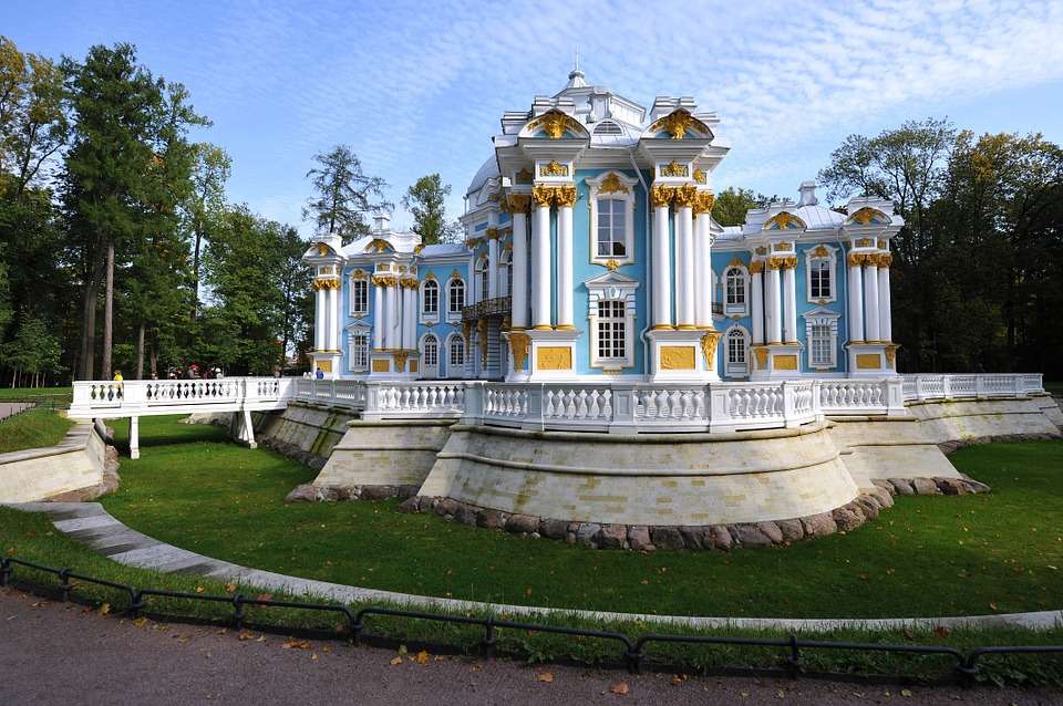 Tsarskoye Selo. pussel på nätet