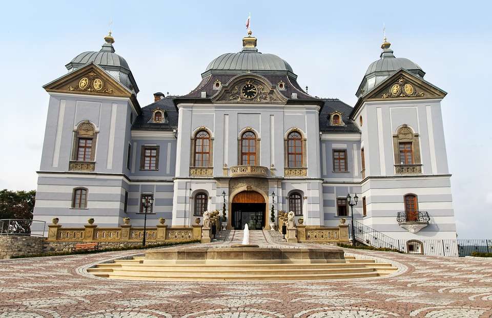 Κάστρο στο Halicz. παζλ online