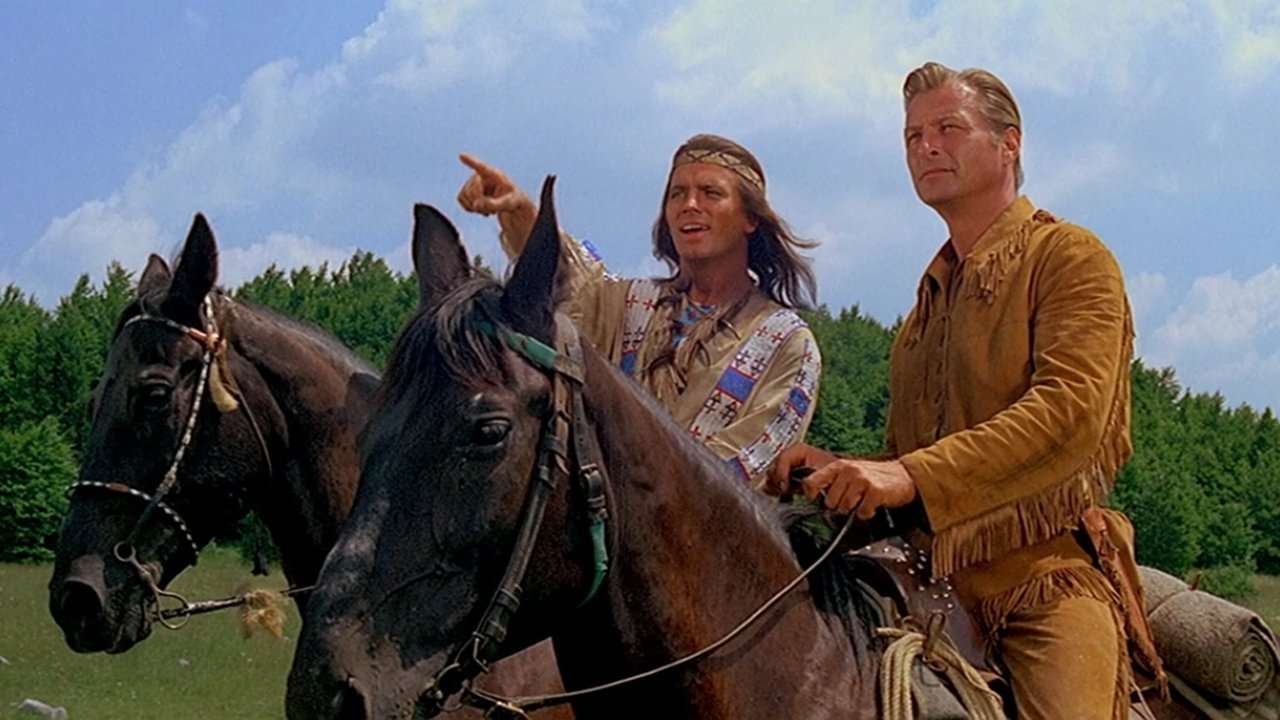 Winnetou and Old Shatterhand jigsaw puzzle online