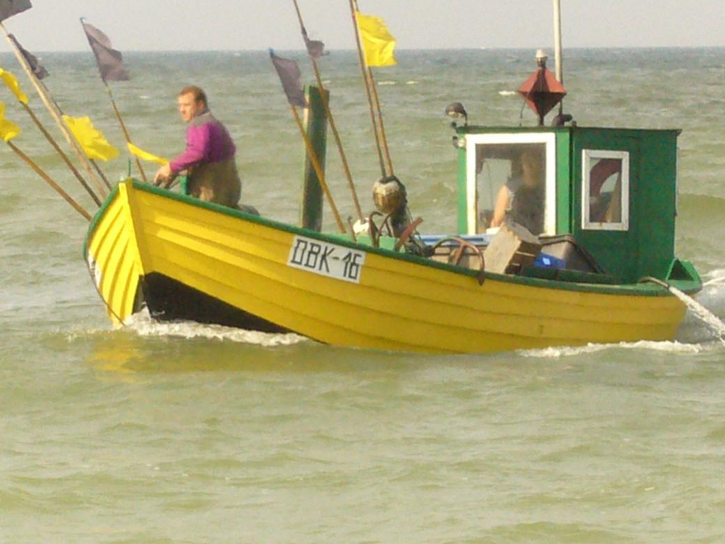 Риболовна лодка онлайн пъзел
