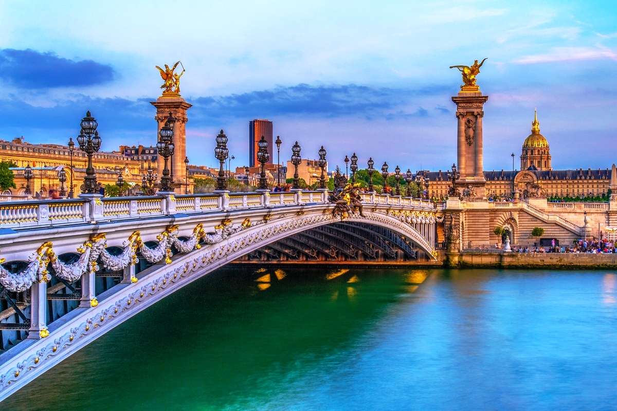 Парижки мост онлайн пъзел