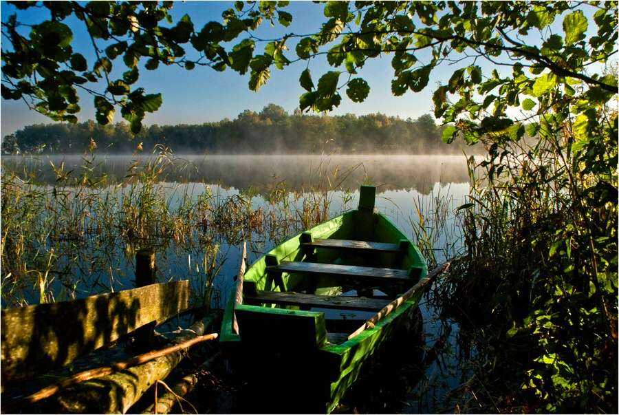 Озеро Побондзе. онлайн пазл