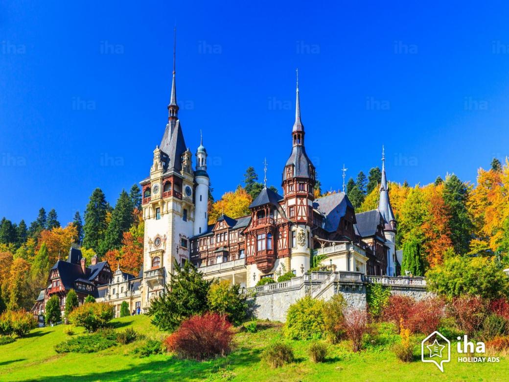 Peles-kastély Romániában. online puzzle