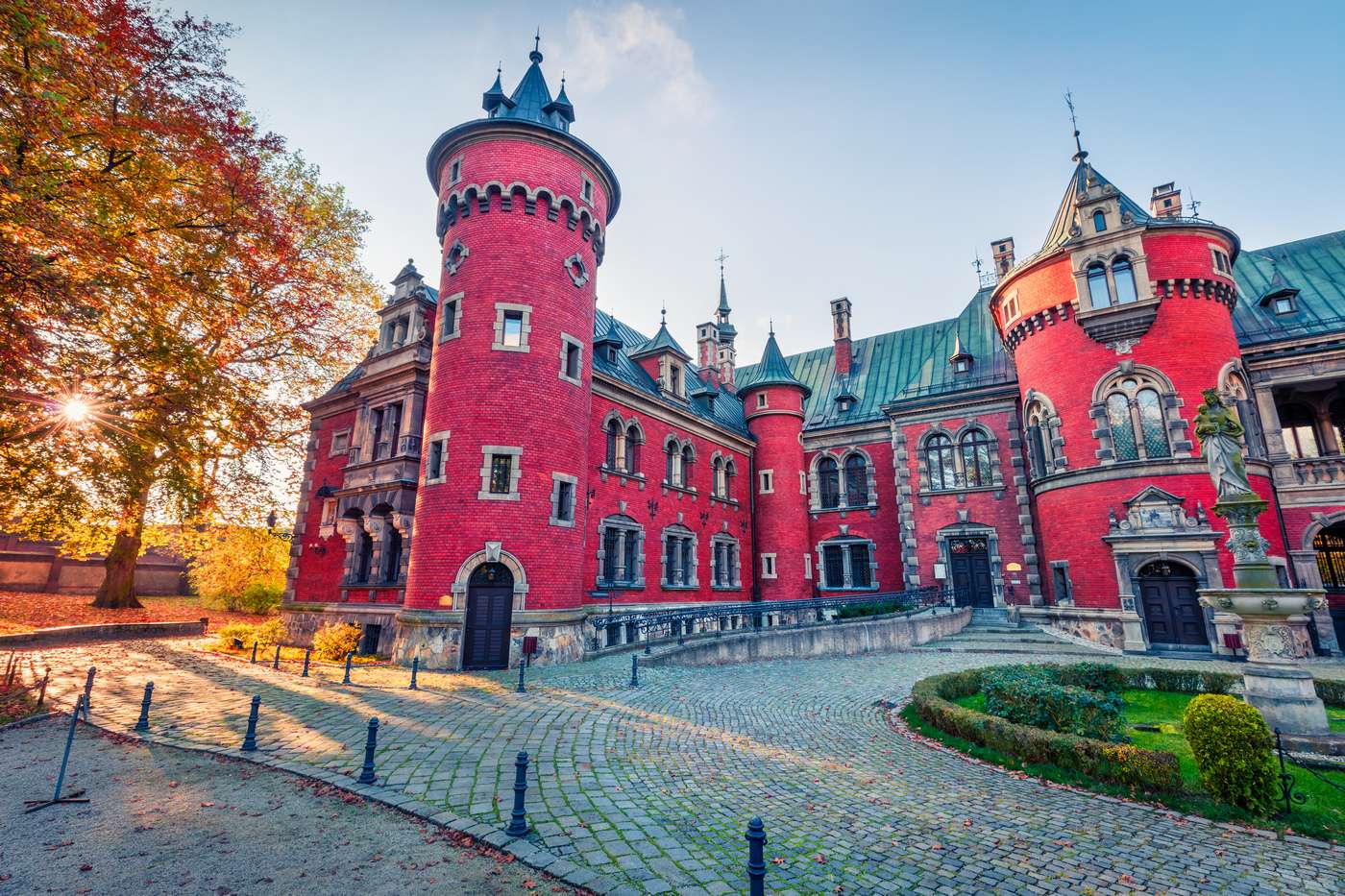 Palace in Pławniowice. online puzzle