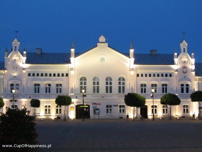 Rathaus in Sanok. Online-Puzzle