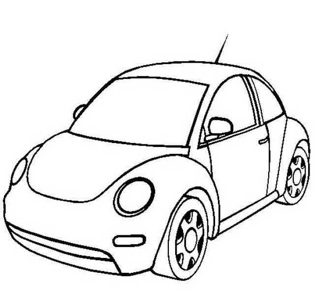 Volkswagen nuevo escarabajo rompecabezas en línea
