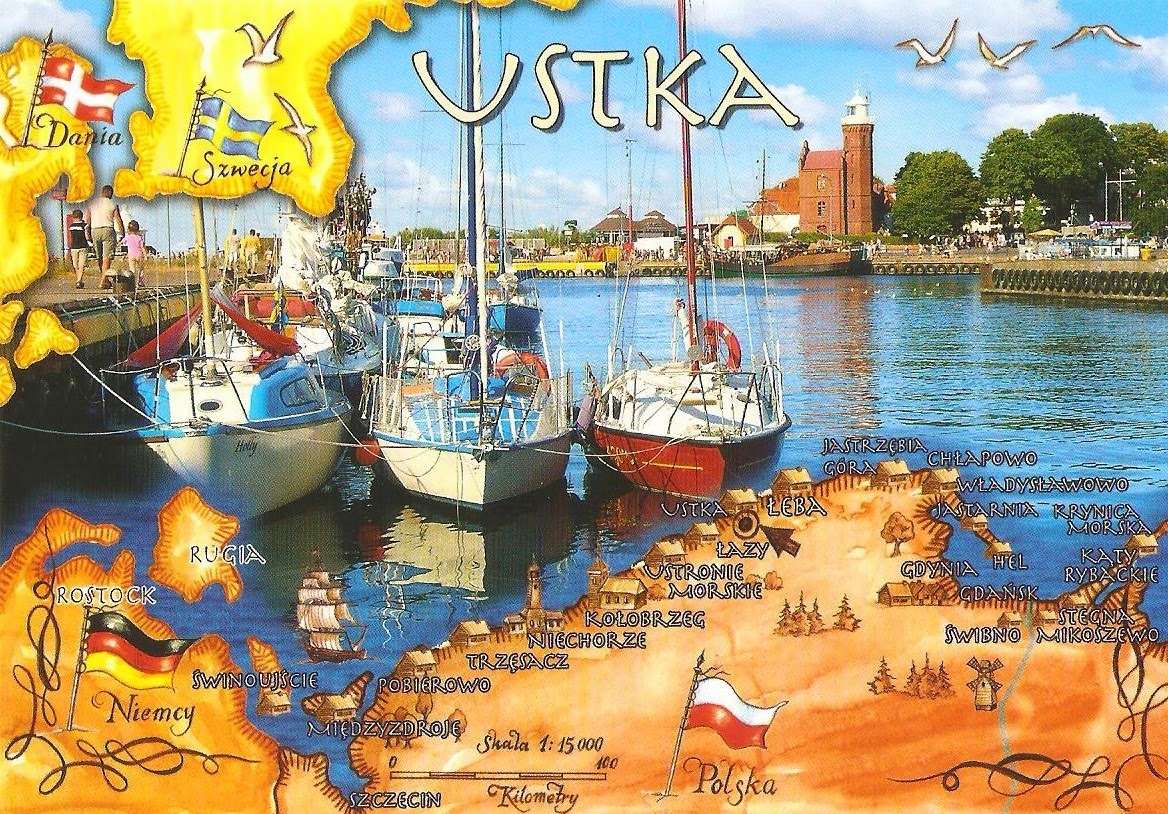 Greetings from Ustka. jigsaw puzzle online