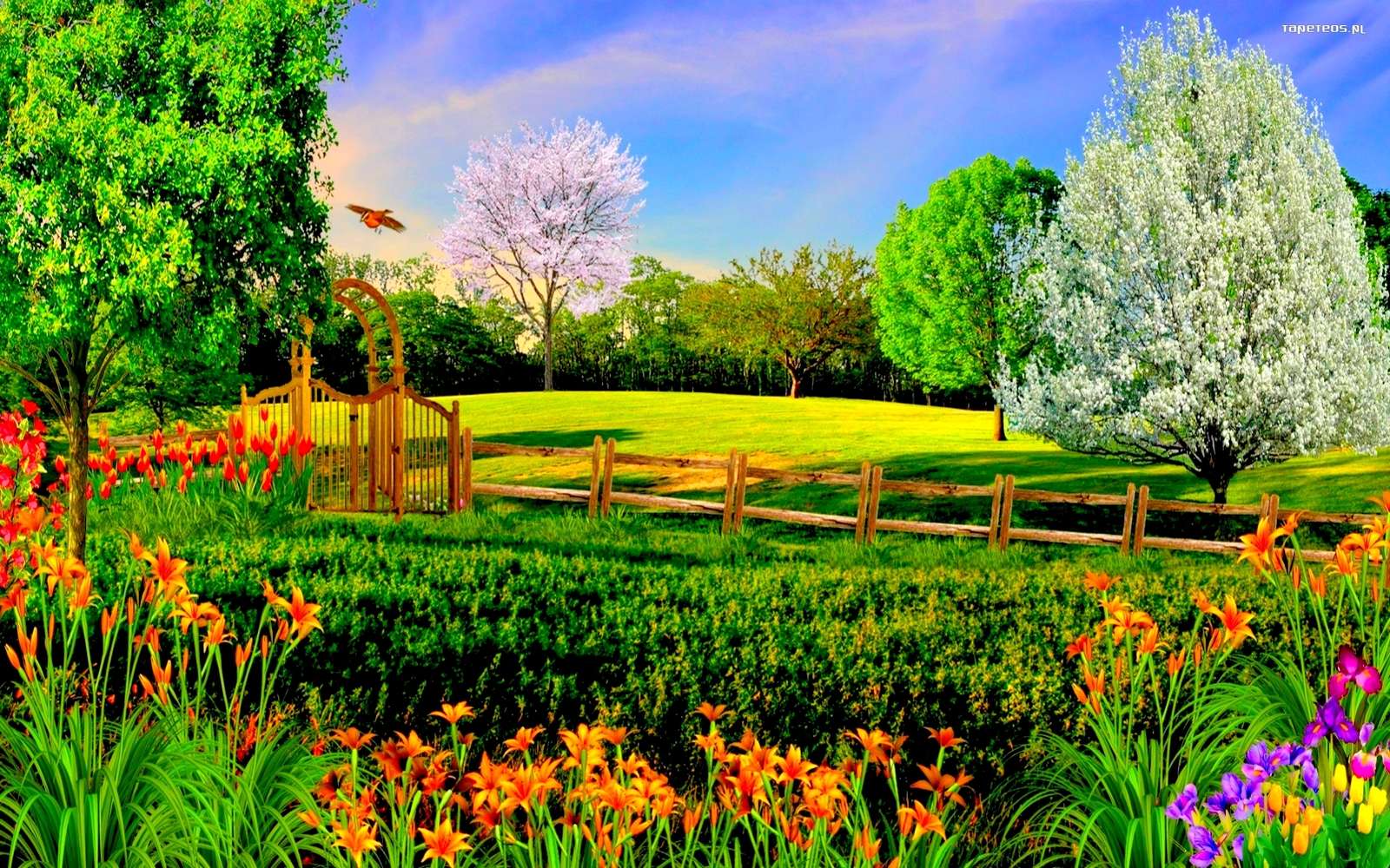 The memory of spring. jigsaw puzzle online