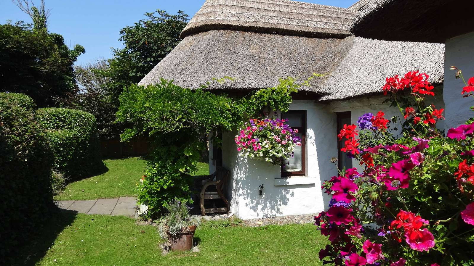 Una casa in Irlanda. puzzle online