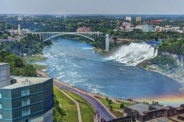 Niagara Falls. Puzzlespiel online