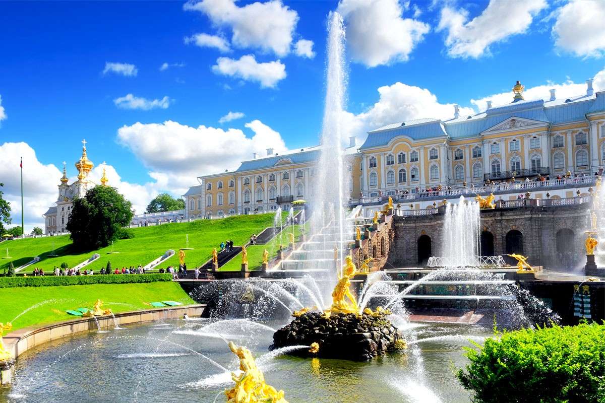 Sankt Petersburg. Puzzlespiel online