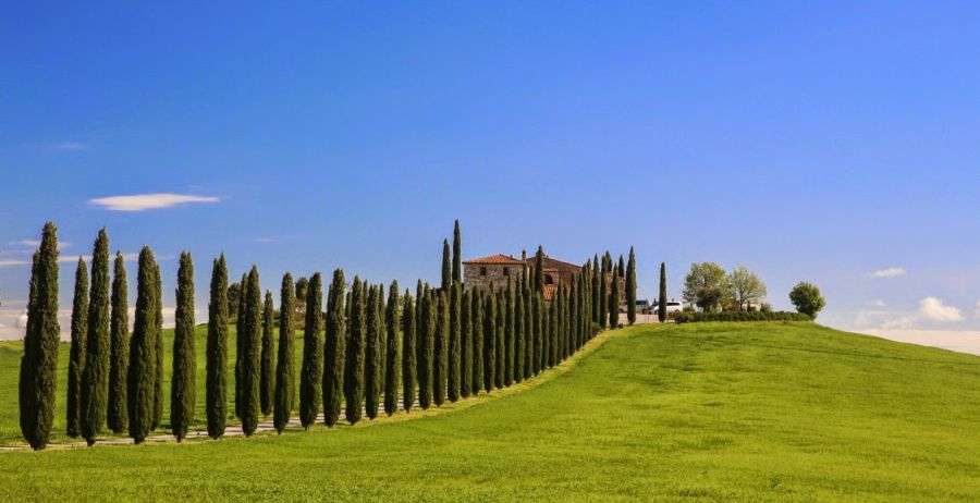 Toscana. Pussel online