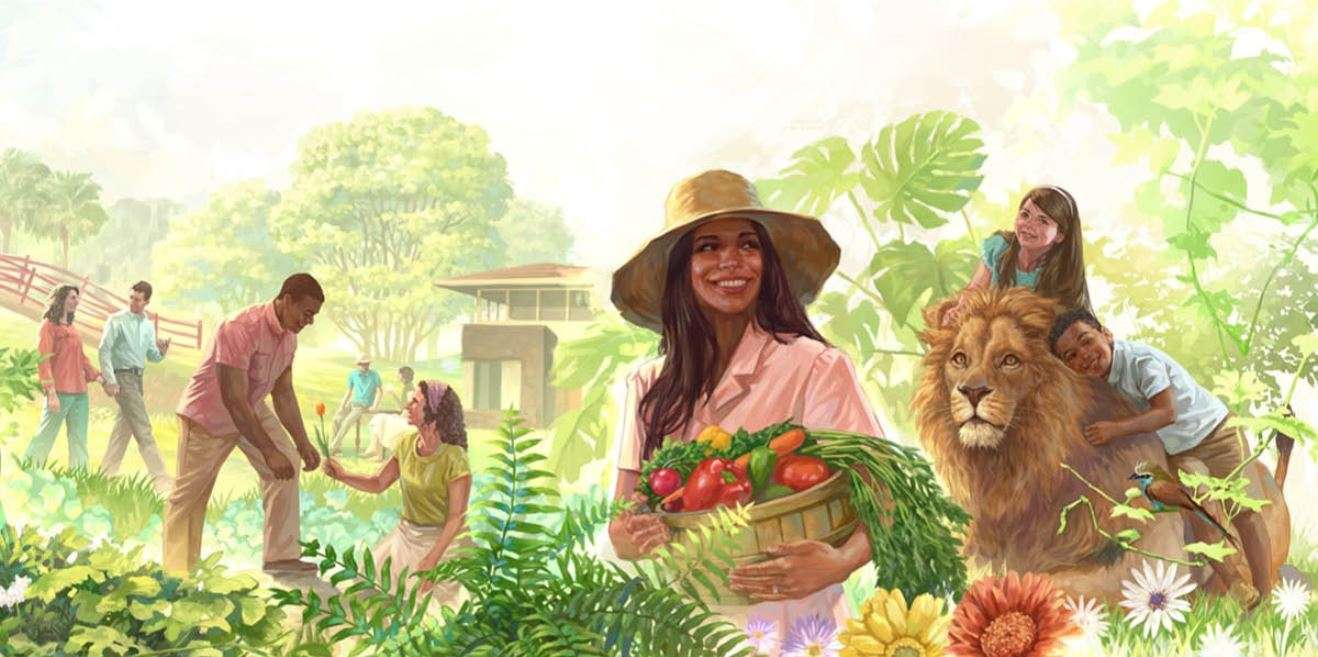 Paradise of the new world jigsaw puzzle online