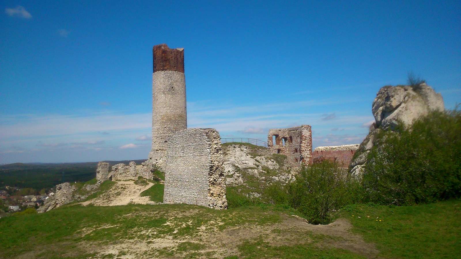 руини замък онлайн пъзел
