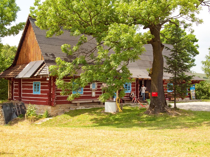 Cottage sur le Wisłok. puzzle en ligne