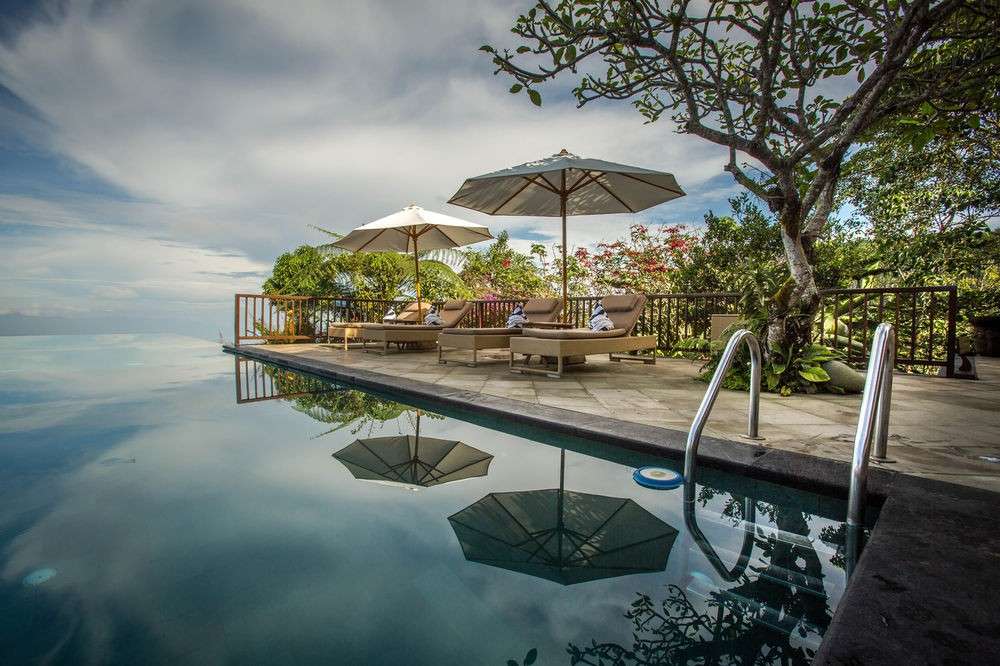 Hotell på Bali. pussel på nätet