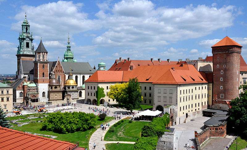 Wawel Castle. pussel på nätet