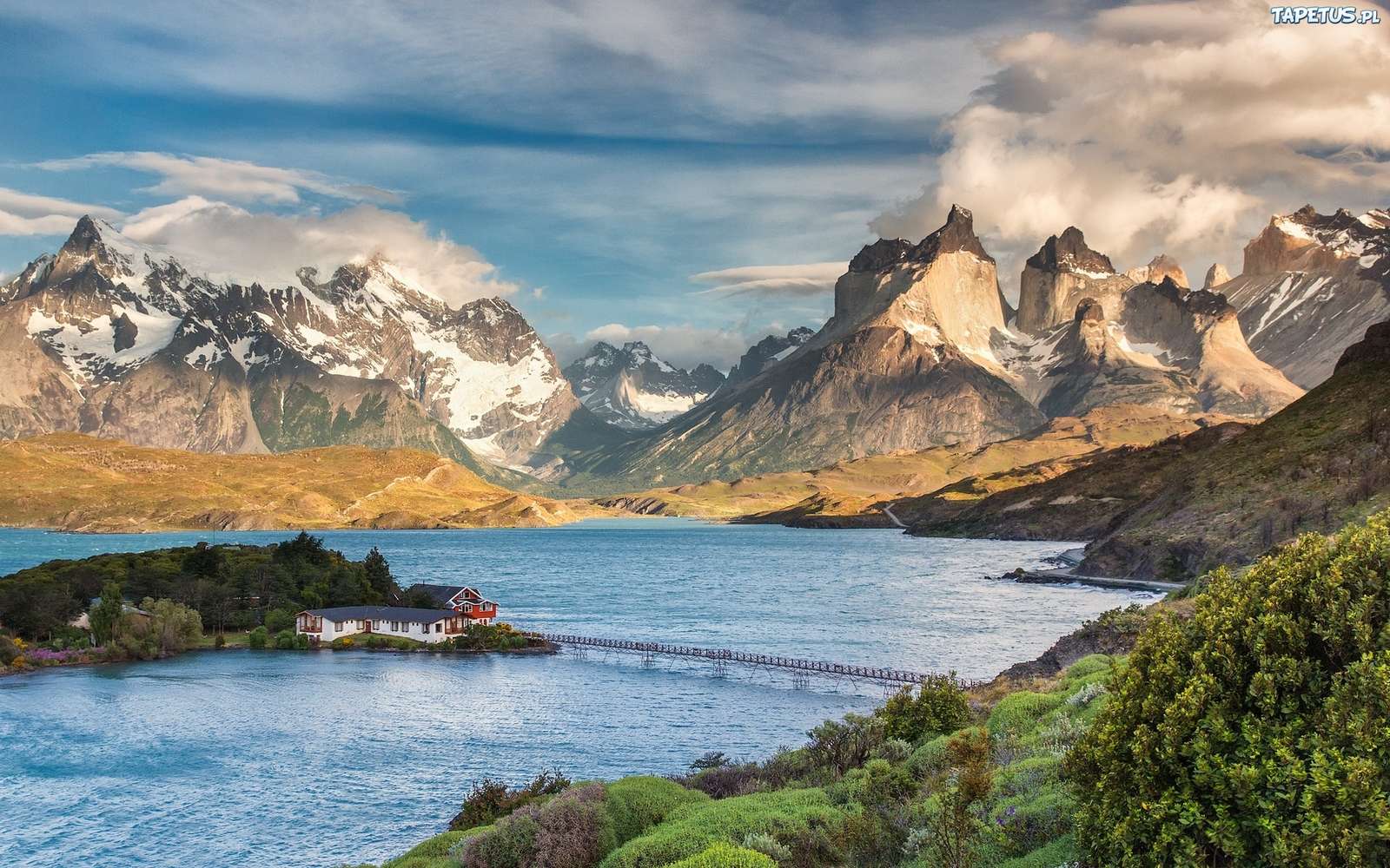 Patagonien. Chile. Puzzlespiel online