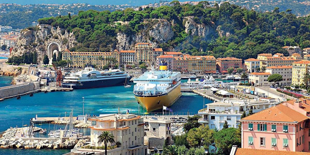 Portul din Nisa. puzzle online