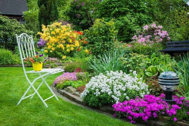 Zahrada. skládačky online