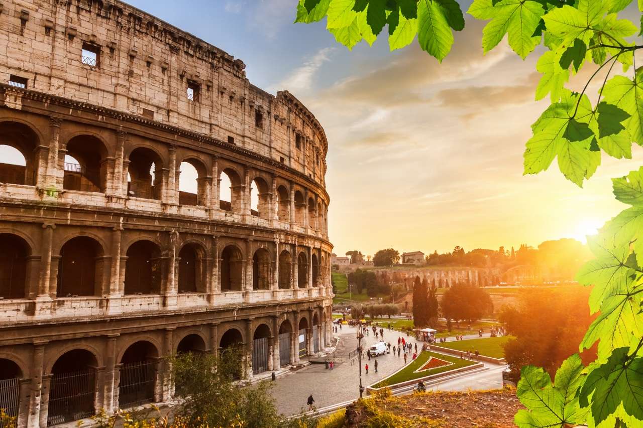 Coliseu romano. puzzle online