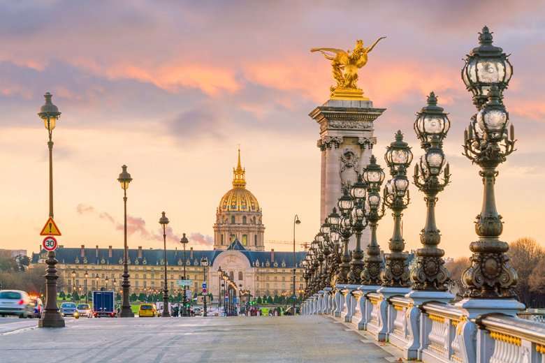 Романтичен Париж онлайн пъзел