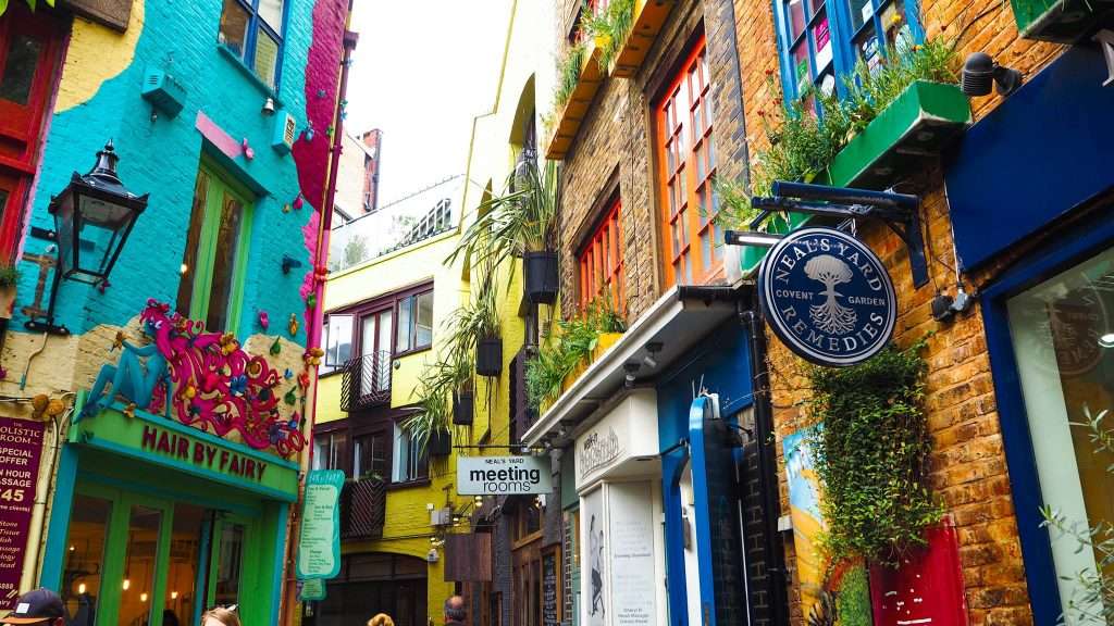 Londres coloré. puzzle en ligne