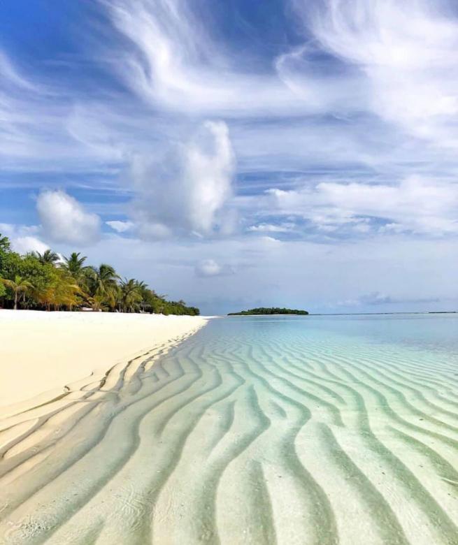 Gyönyörű Maldív-szigetek online puzzle