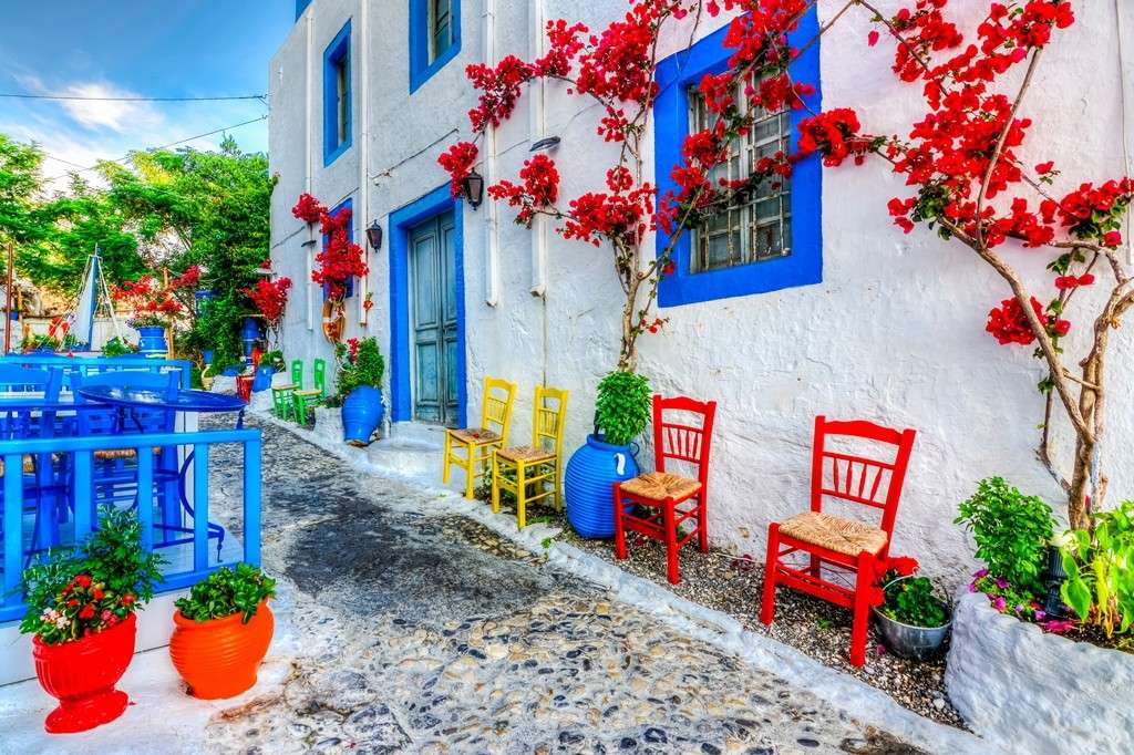 Гръцки остров Кос. онлайн пъзел