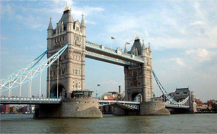 London Brücke. Online-Puzzle