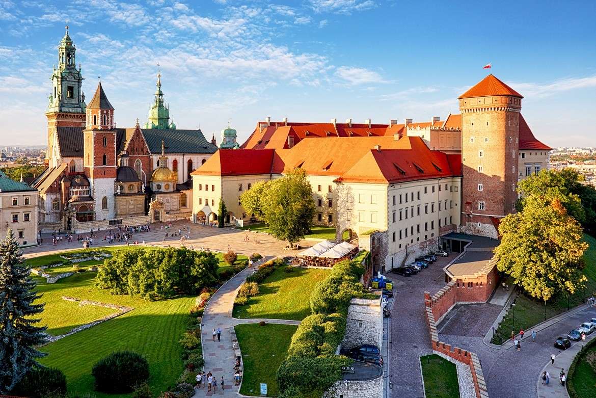 Unser wunderschöner Wawel. Online-Puzzle