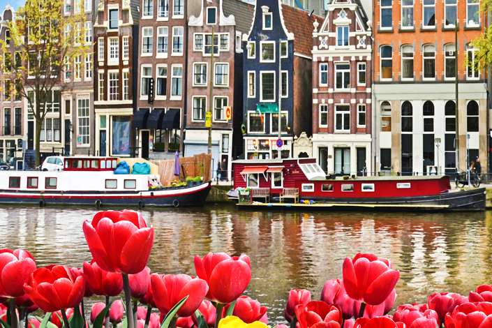 Амстердам. онлайн-пазл